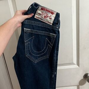 True Religion Men’s Dark Blue Jeans